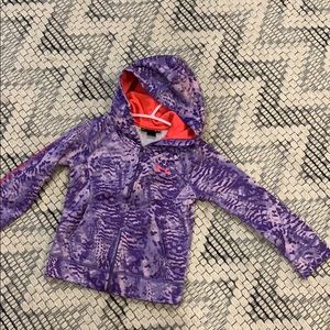 Under armour zip up hoodie